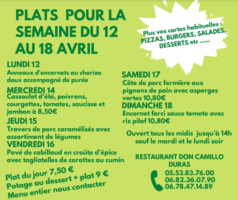 Don Camillo - Menu Image 3